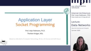 Preview of video Application Layer: Socket programming